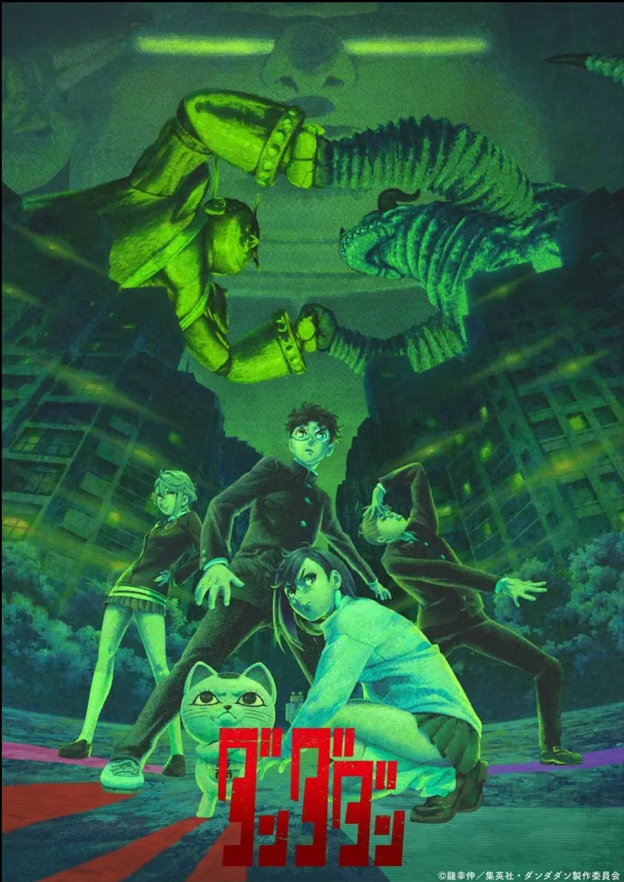 Novo visual do anime DAN DA DAN