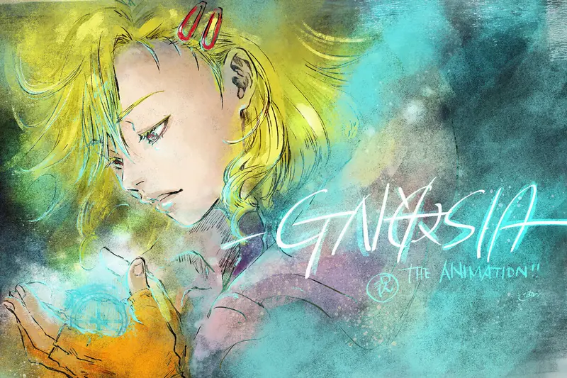Ilustração de Gnosia criada pelo ilustrador do jogo