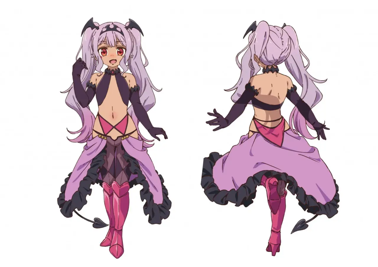 Designer da personagem Doux de Maou no Musume wa Yasashi Sugiru