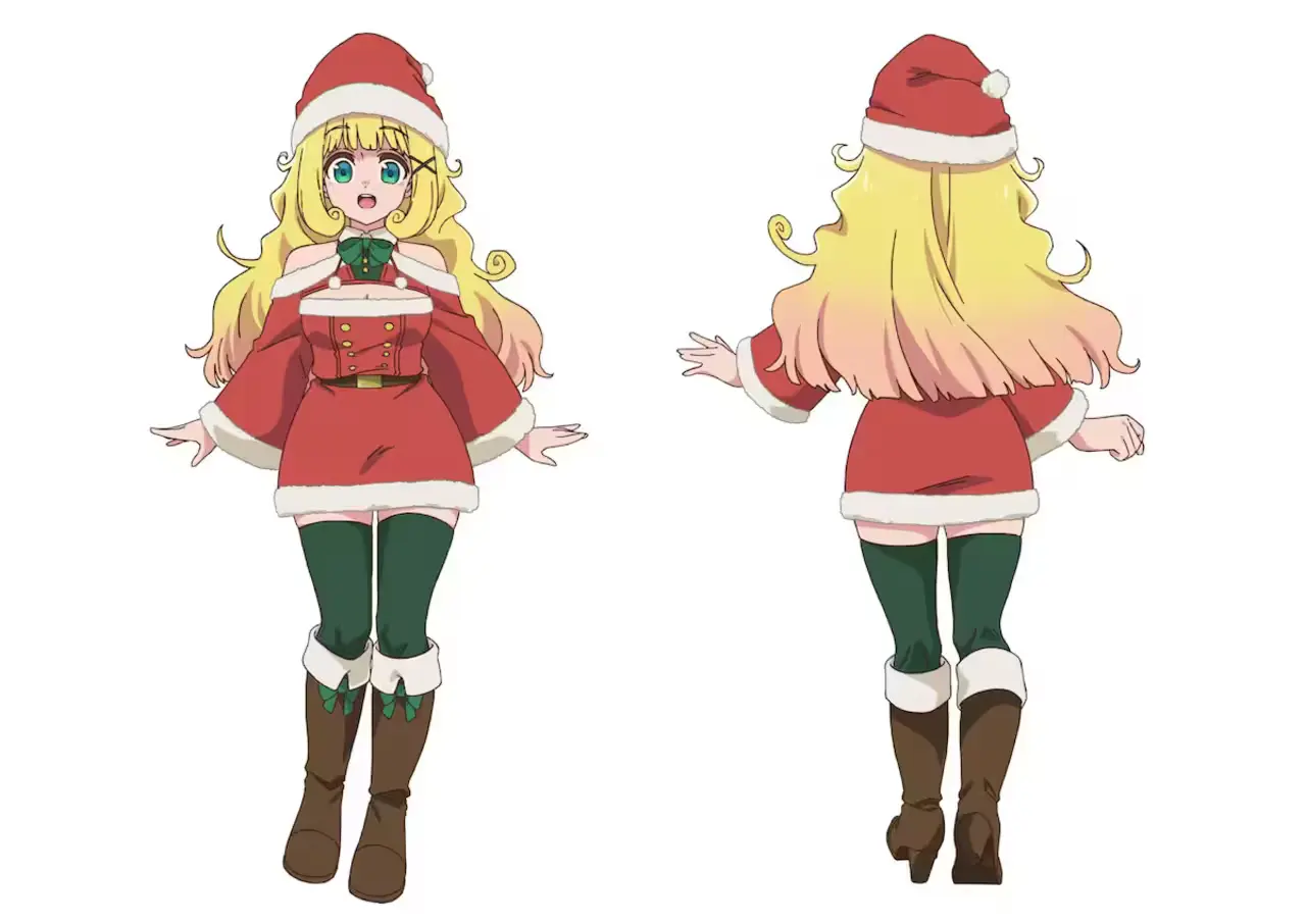 Designer da personagem Melina de Maou no Musume wa Yasashi Sugiru